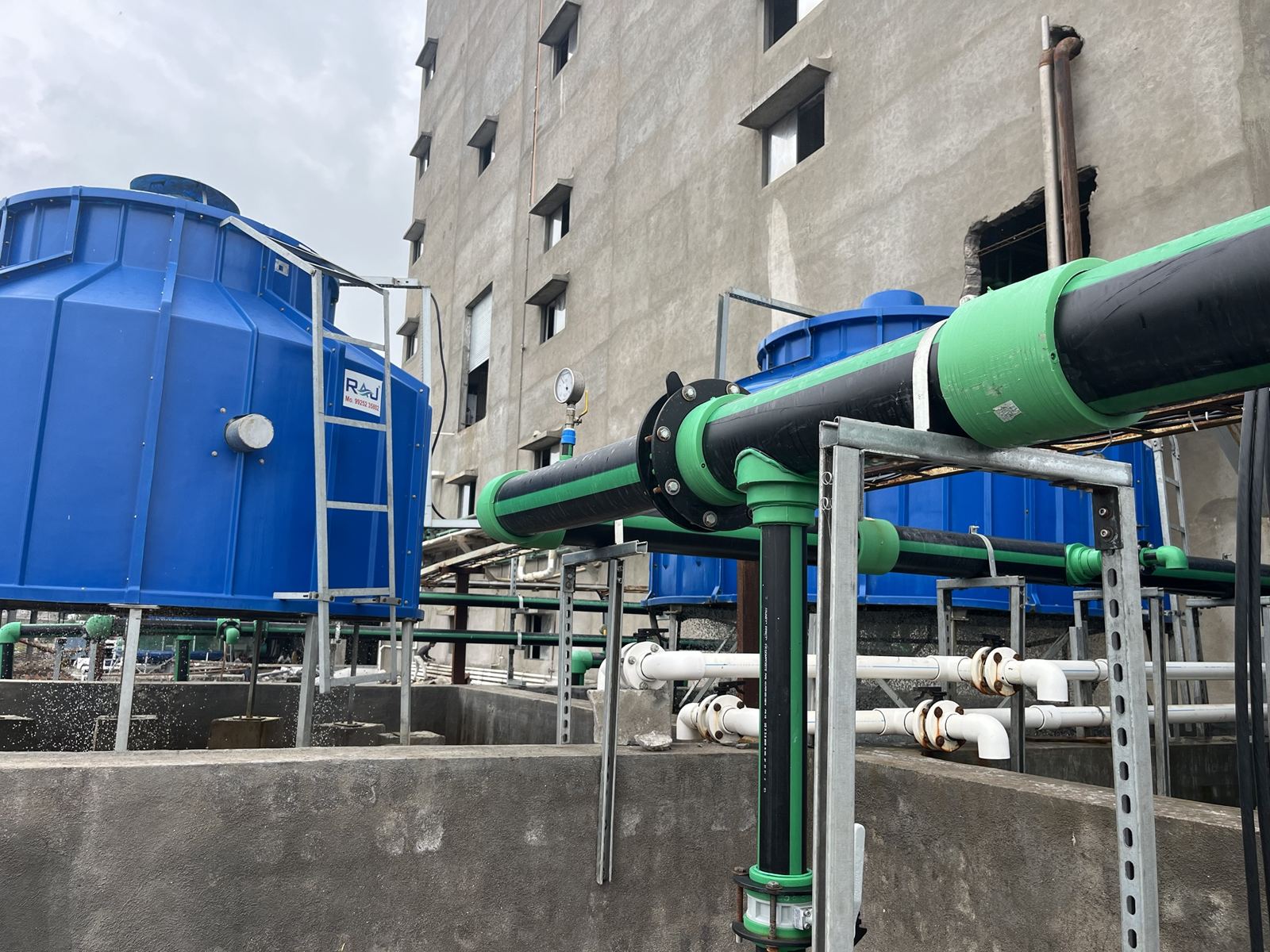 PPRCT: Cooling tower supply and return