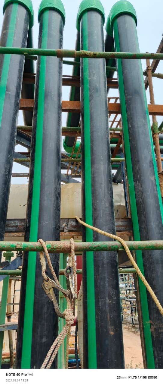 PPRCT: Vertical risers